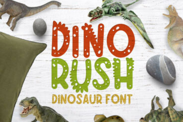 Dino Rush Font