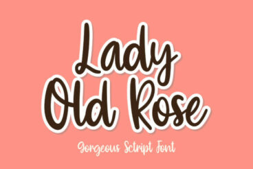 Lady Old Rose Font