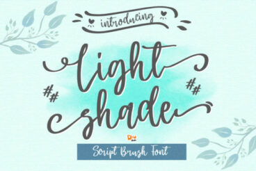 Light Shade Font