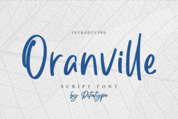 Oranville Font