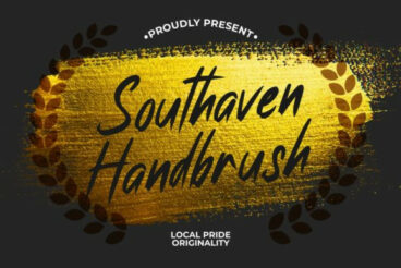 Southaven Handbrush Font