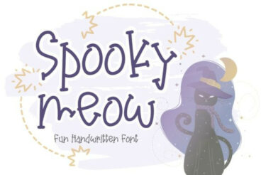 Spooky Meow Font