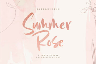 Summer Rose Font