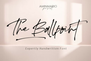 The Ballpoint Font