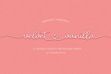 Velvet Vanilla Font