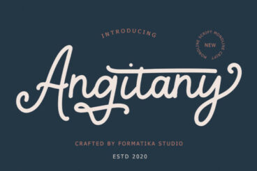 Angitany Font