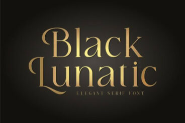 Black Lunatic Font