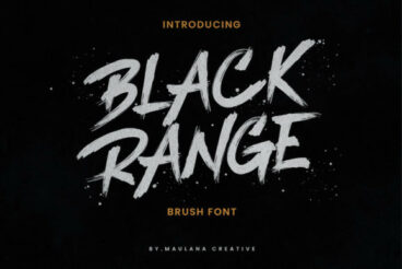 Black Range Font
