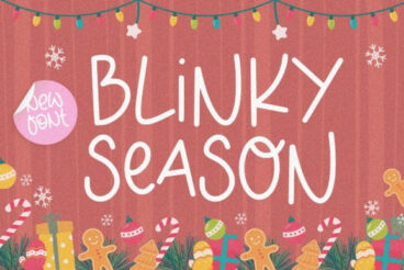 Blinky Season Font