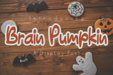 Brain Pumpkin Font