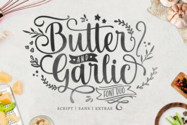 Butter and Garlic Font