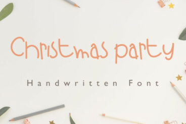 Christmas Party Font