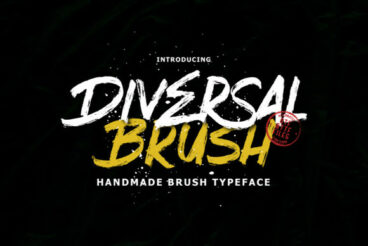 Diversal Brush Font