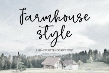 Farmhouse Style Font