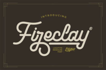 Fireclay Font