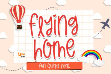 Flying Home Font