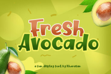 Fresh Avocado Font