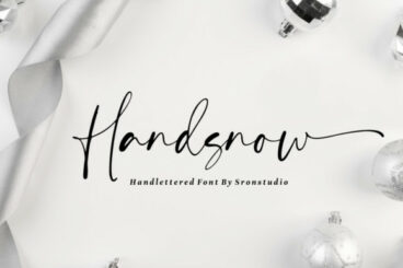 Handsnow Font