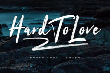 Hard to Love Font