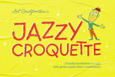 Jazzy Croquette Font