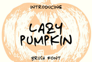 Lazy Pumpkin Font