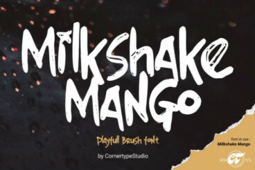 Milkshake Mango Font
