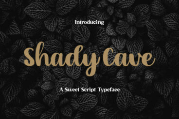 Shady Cave Font