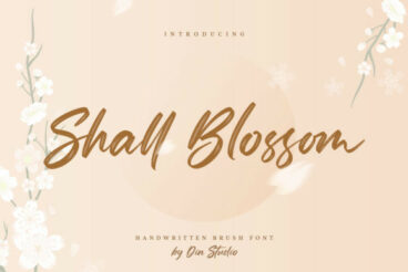 Shall Blossom Font