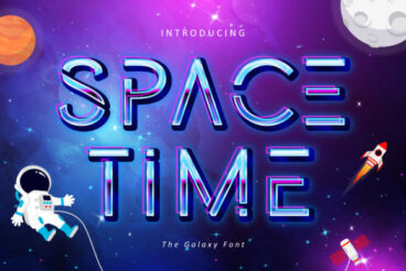 Space Time Font