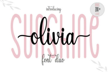 Sunshine Olivia Font