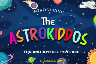 The Astrokiddos Font