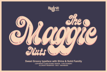 The Maggie Nuts Font