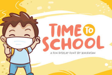 Time To School Font