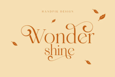 Wonder Shine Font