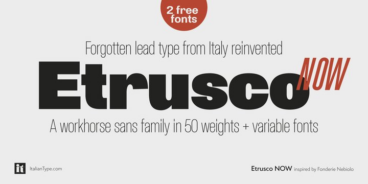 Etrusco Font