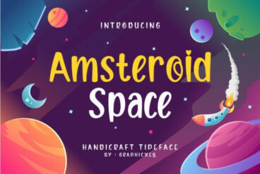 Amsteroid Space Font