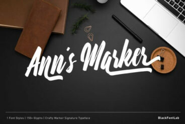Ann's Marker Font