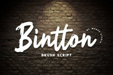 Bintton Font