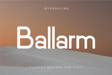 Ballarm Font