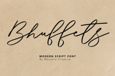 Bhuffets Font