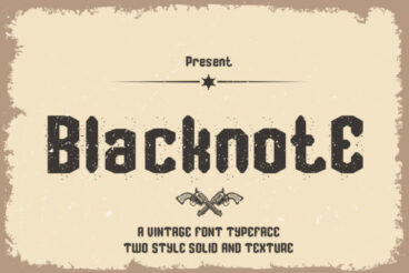 Blacknote Font