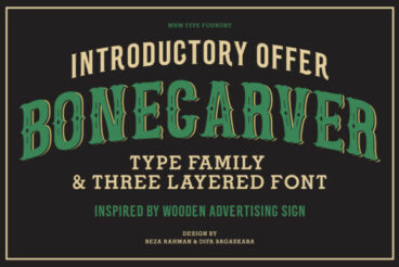 Bone Carver Font