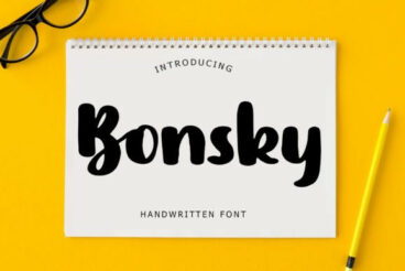 Bonsky Font