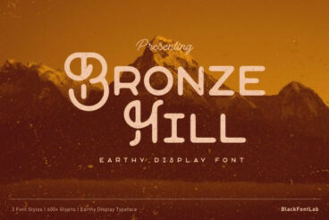Bronze Hill Font