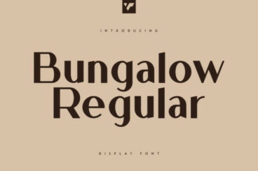 Bungalow Bold Font