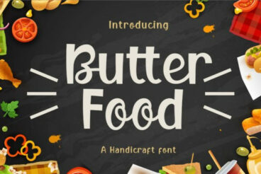 Butter Food Font