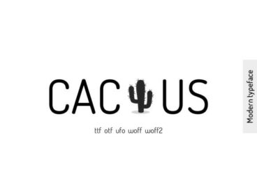 Cactus Font