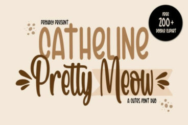 Catheline Pretty Meow Font