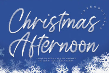 Christmas Afternoon Font