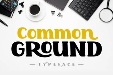 Common Ground Font